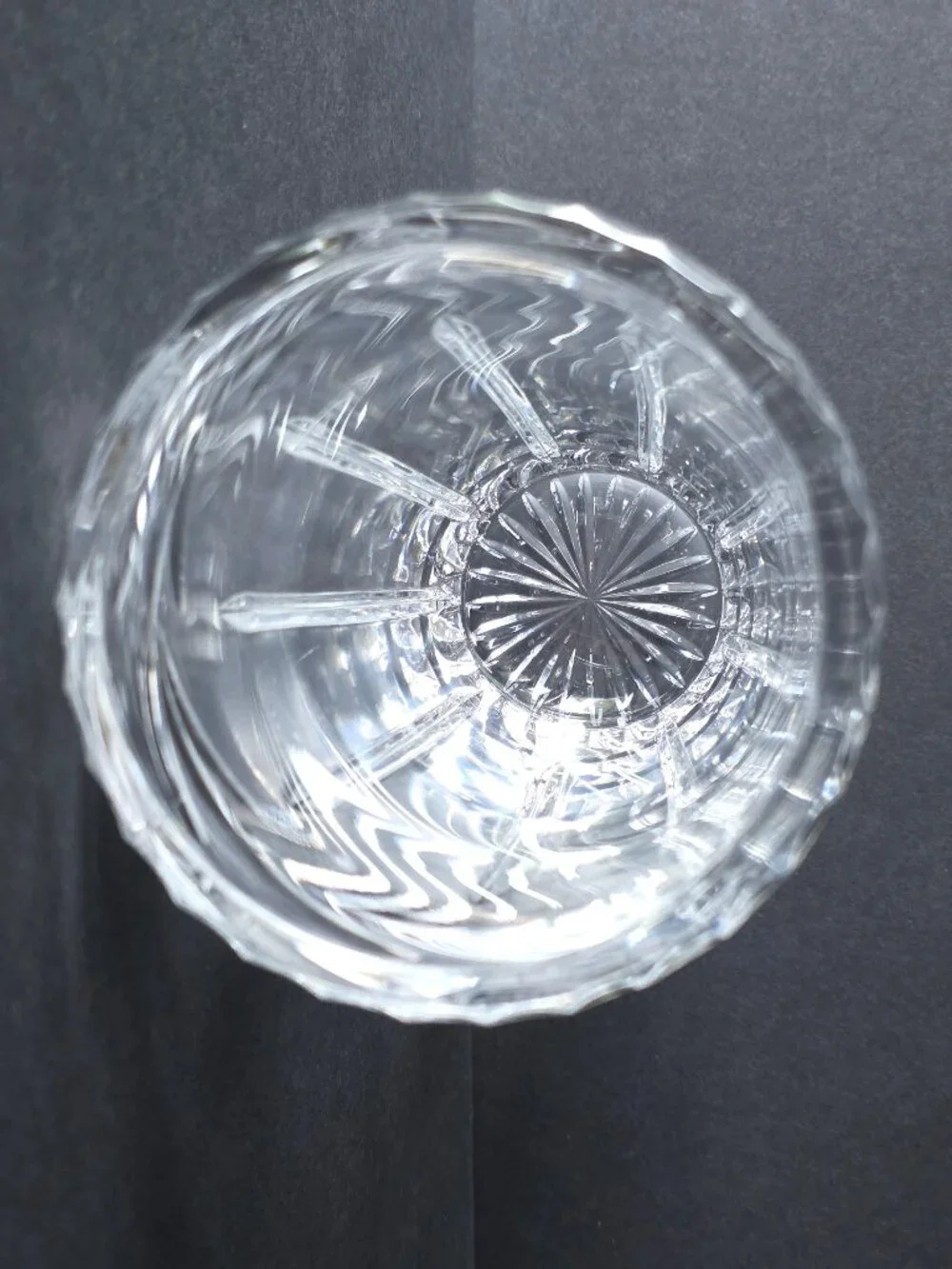 Vintage Godinger Shannon Cut Crystal Vase 8